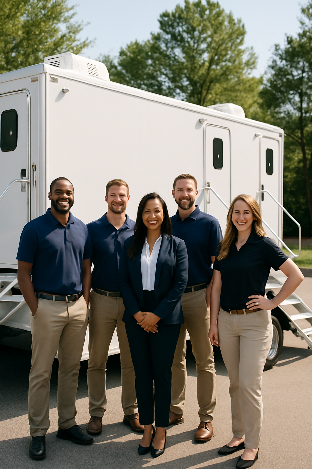 Raleigh Portable Restrooms team